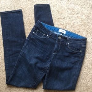 PAIGE Skinnyline Straight Denim Jeans